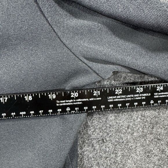 Exclusively Misook Blazer Cardigan Women's Medium Gray Black Button Collared - Picture 5 of 7